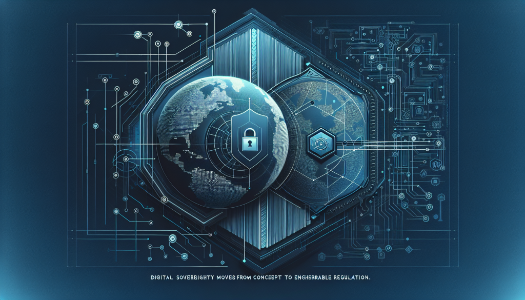 Digital Sovereignty: From Concept to Regulation