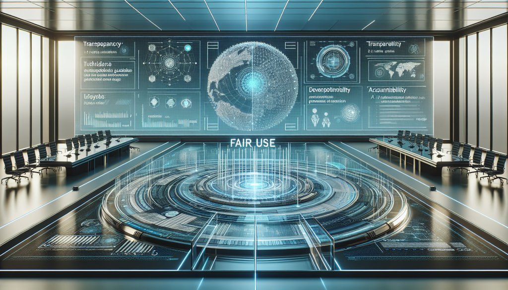 AI Regulation and Fair Use: Navigating the Landscape